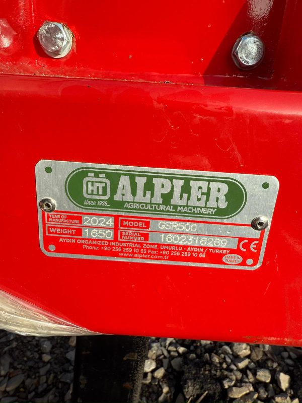 Alpler GSR5 Stainless Steel Lime Spreader - Year 2024 - Image 2